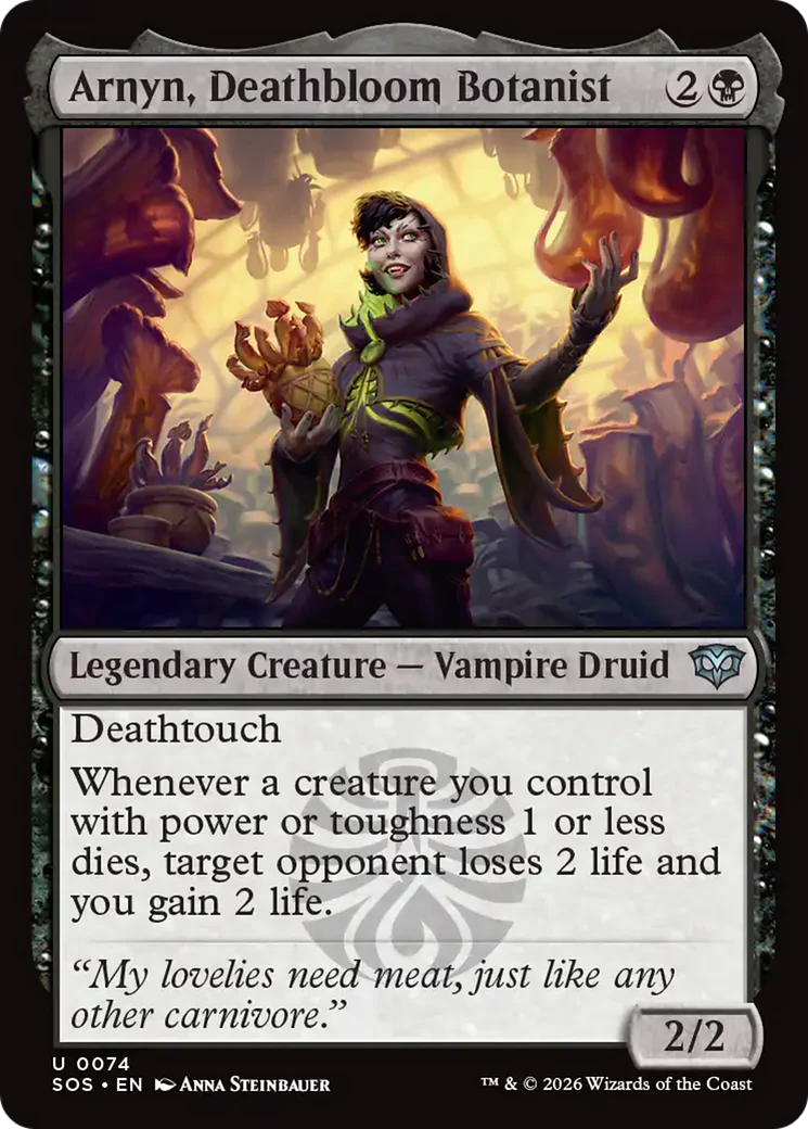 Arnyn, Deathbloom Botanist [Secrets of Strixhaven]