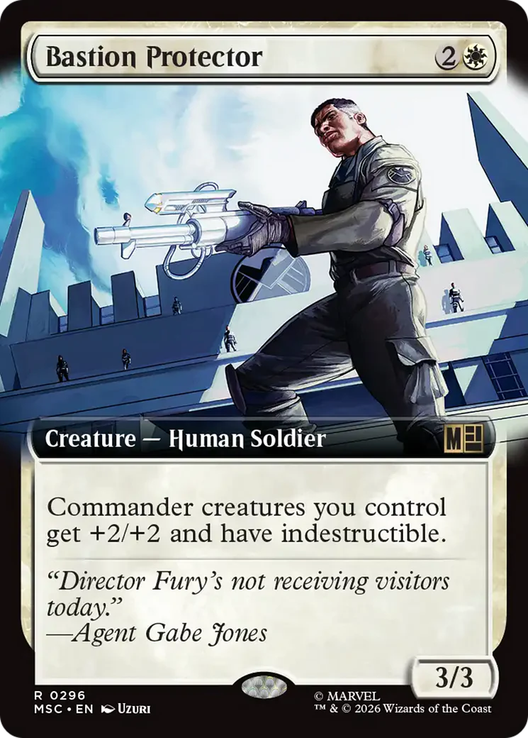 Bastion Protector (Extended Art) [Marvel Super Heroes Commander]