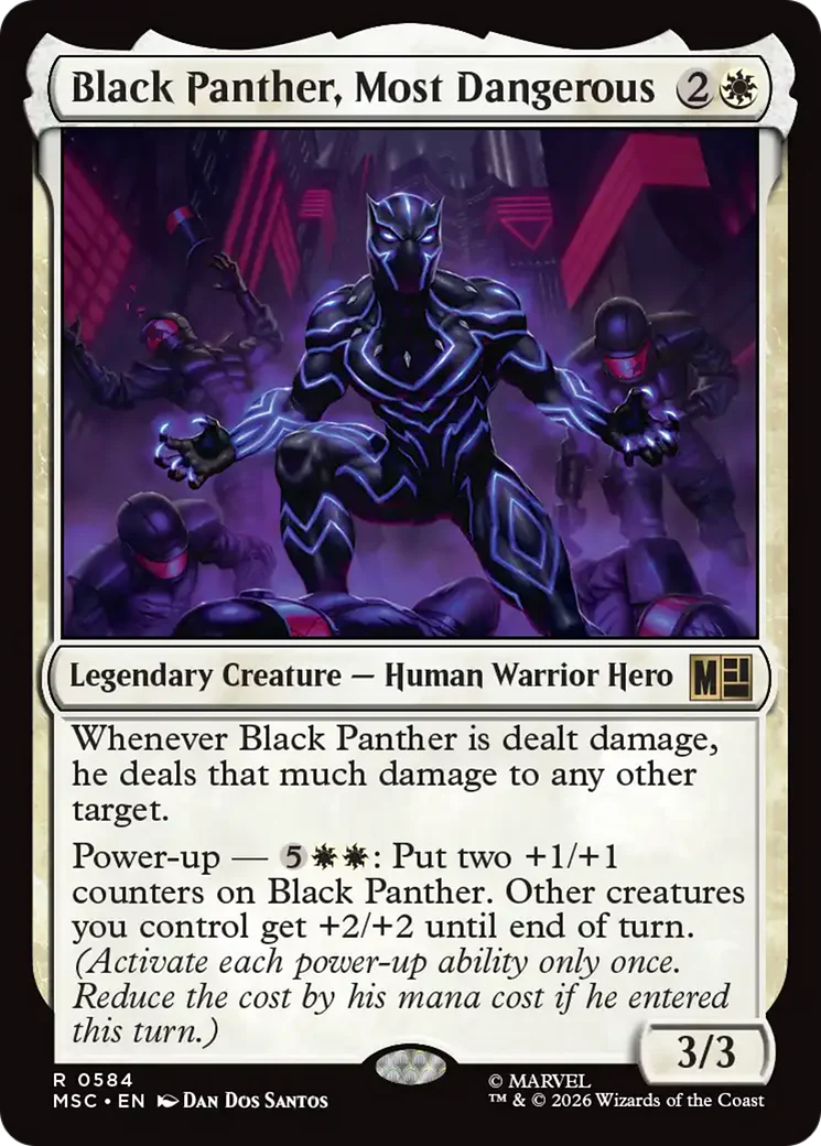 Black Panther, Most Dangerous [Marvel Super Heroes Commander]