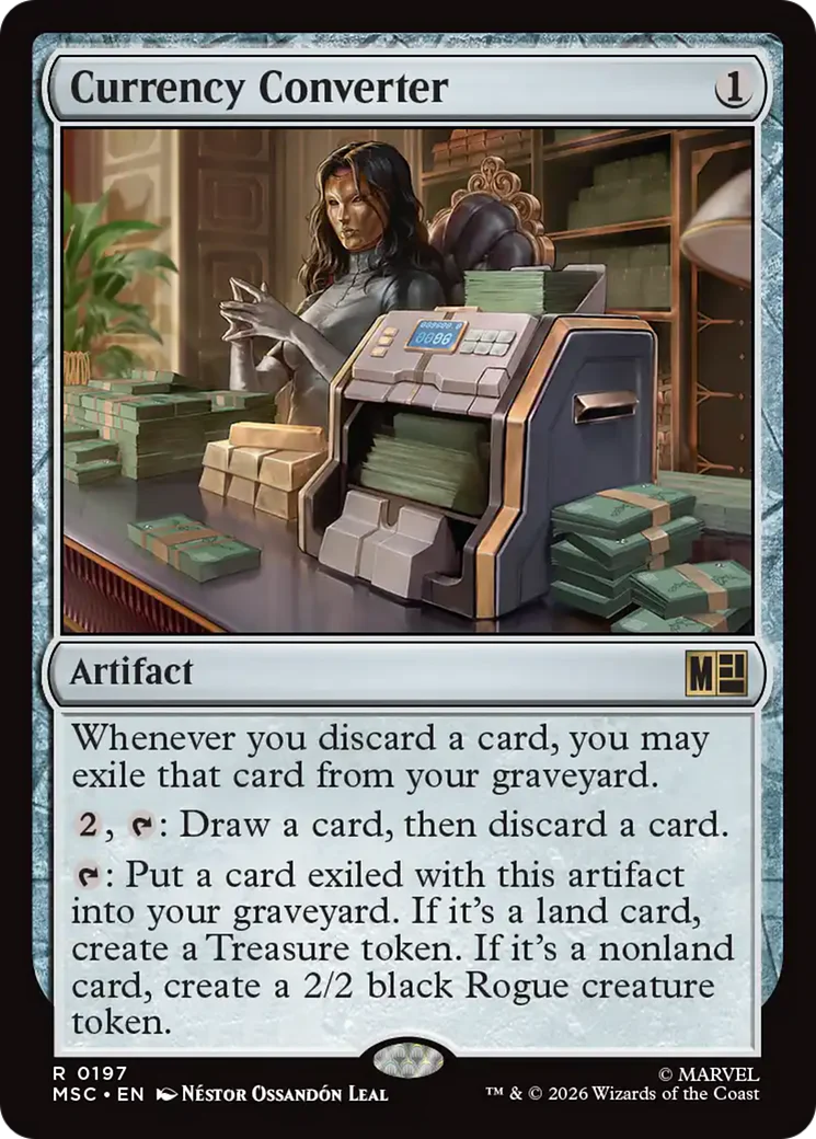 Currency Converter (Surge Foil) [Marvel Super Heroes Commander]