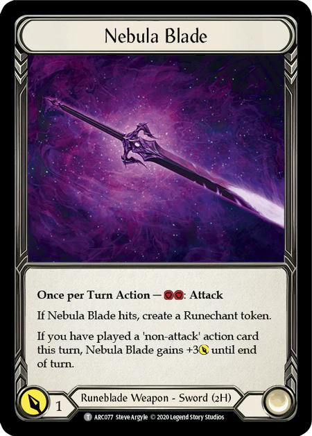 Dash, Inventor Extraordinaire // Nebula Blade [U-ARC001 // U-ARC077] (Arcane Rising Unlimited) - Image 2