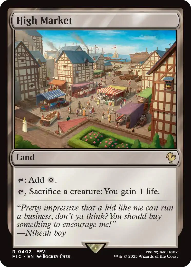 High Market (Surge Foil) [FINAL FANTASY Commander]